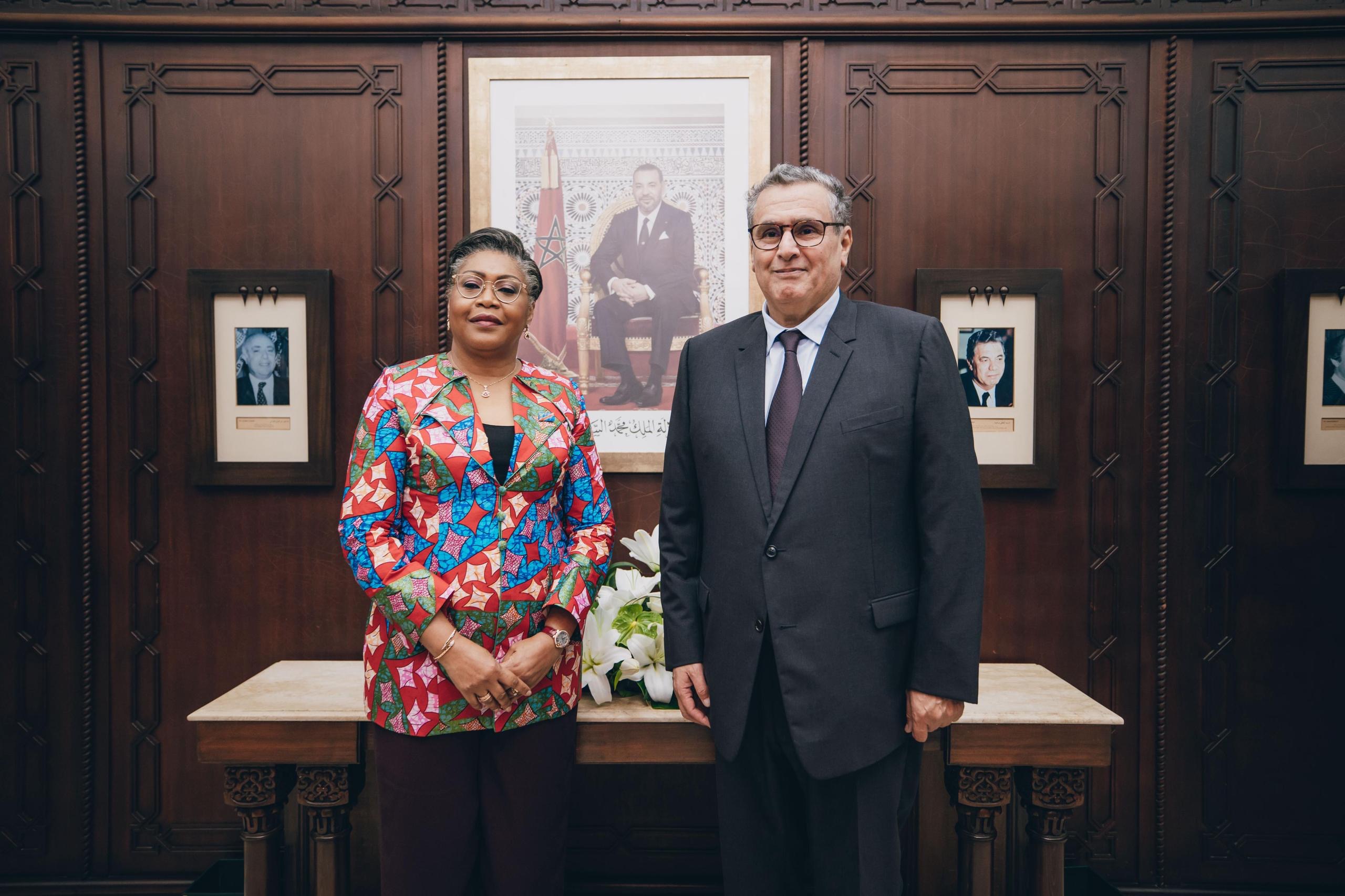 Rencontre à Rabat entre deux femmes d’exception : Bobi Ladawa se confie à Judith Suminwa