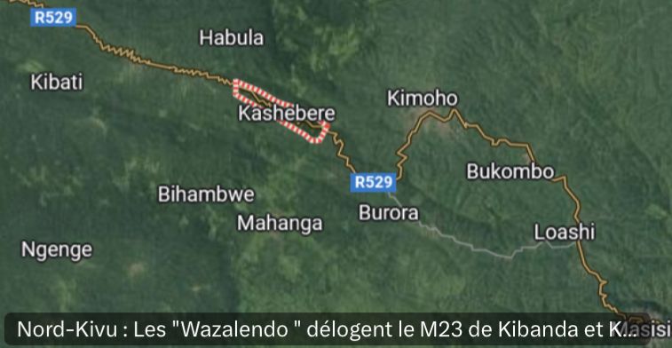 Nord-Kivu : Dans une offensive éclaire, les Wazalendo reprennent Kibanda et Kasopo des mains du M23