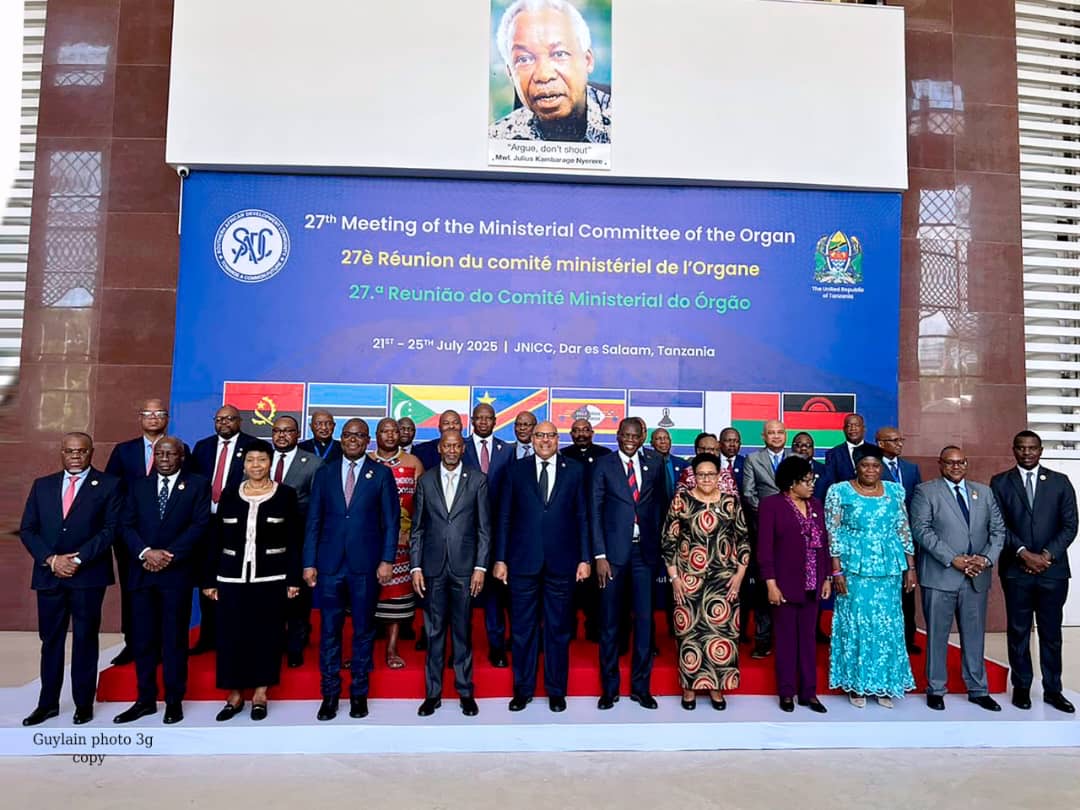 RDC -SADC: 27 ème réunion de l&rsquo;organe de la coopération en matière  politique, défense et sécurité , Didier Mazenga très convainquant