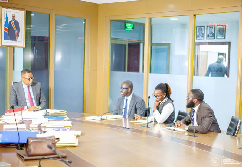 Télécommunications en RDC : Malick Fall et José Mpanda main dans la main pour briser la fracture numérique