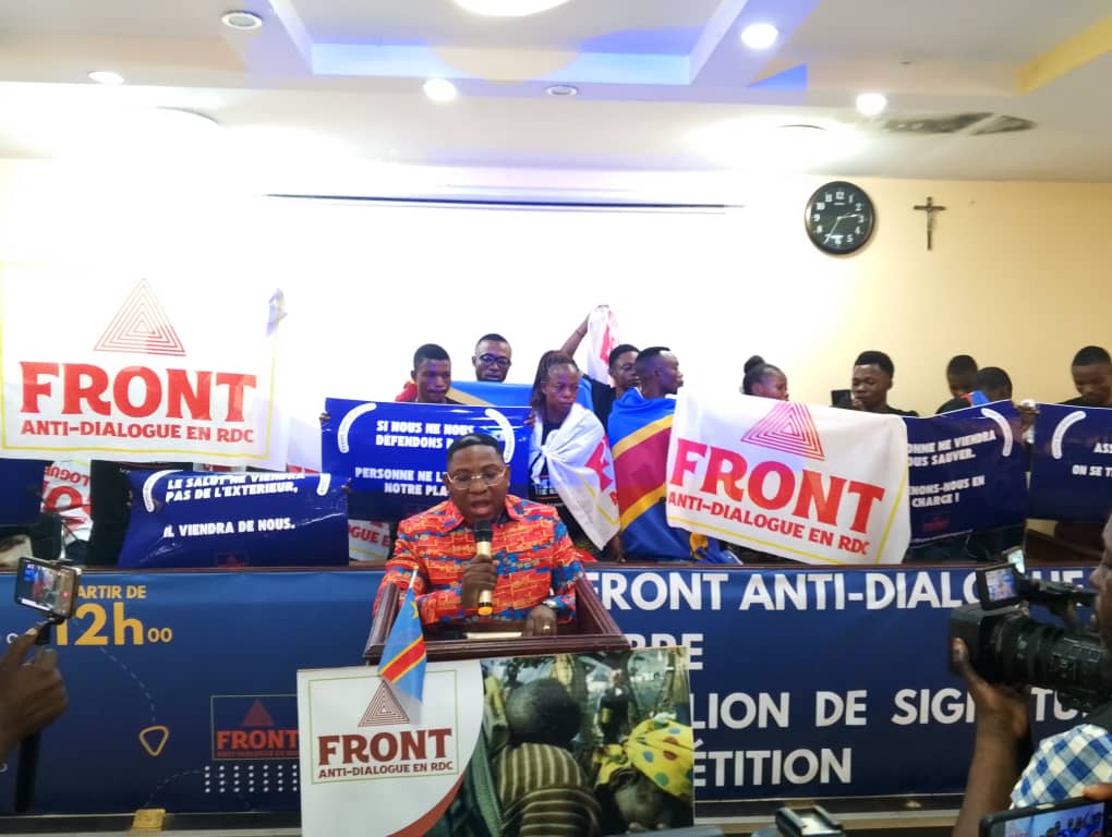 RDC : Le Front anti-dialogue revendique un million de signatures contre toute tentative de négociation