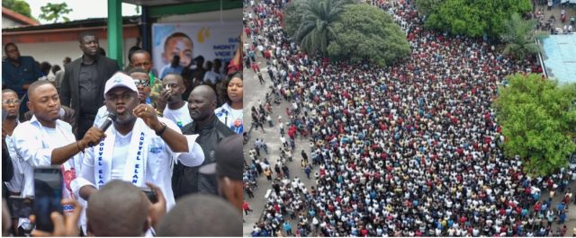 Marée humaine de Nouvel Élan à Kinshasa pour défendre Muzito et démonter les accusations de tribalisme