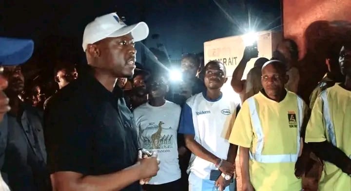 Kinshasa : le DG Teddy Lwamba Muba supervise les travaux de rétablissement du courant à Ndjili