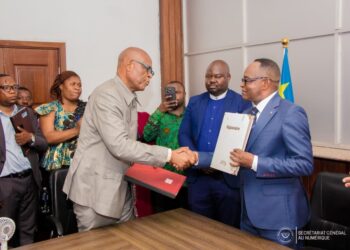 RDC – Secrétariat général à l’Économie numérique : Blaise-François Mateta Wang Wen’s Makambu succède à Bertin Mantobo Menetudia
