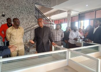 SGECN : Le Secrétaire Général en visite d’inspection dans les services