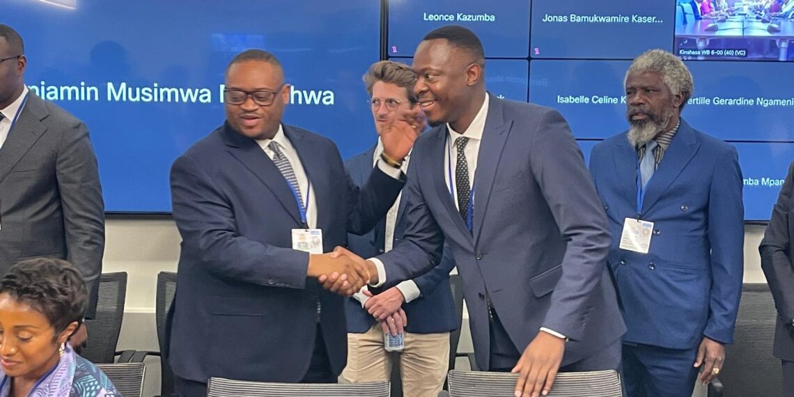 Réunions de printemps : Teddy Lwamba met en lumière la réforme de la SNEL devant la Banque mondiale