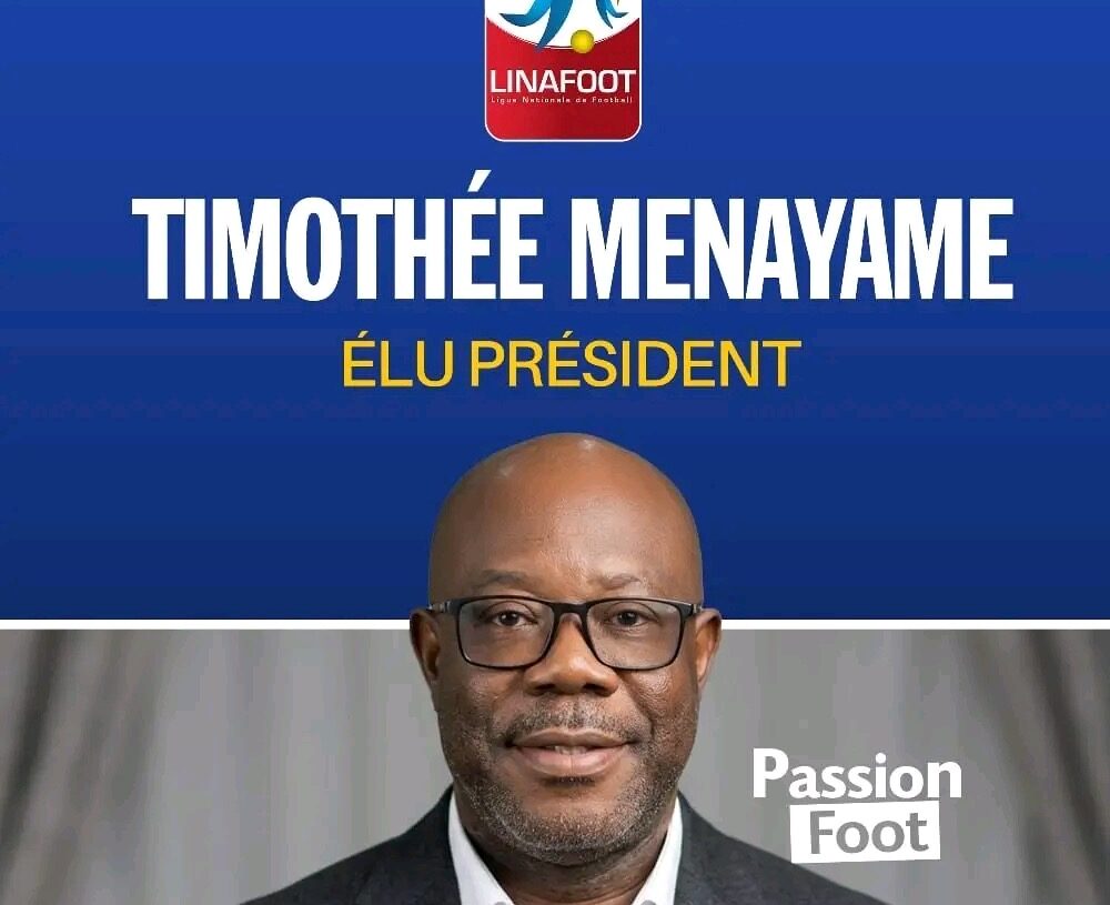 Linafoot : Timothée Menayame élu président, le football congolais entre dans une nouvelle ère