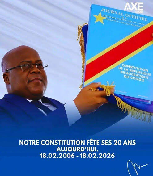 Pourtant, pour le deal minier avec les USA, Félix Tshisekedi a parlé de RÉVISION et non de CHANGEMENT de la Constitution !