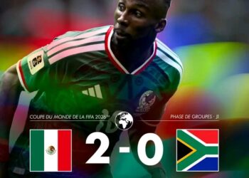Mondial 2026 : le Mexique lance son tournoi en battant l’Afrique du Sud (2-0) lors d’un match marqués par trois expulsions