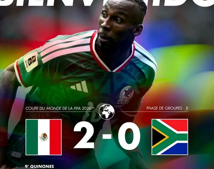 Mondial 2026 : le Mexique lance son tournoi en battant l’Afrique du Sud (2-0) lors d’un match marqués par trois expulsions