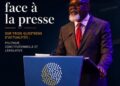 Jean-Marie Kabengela face à la presse à Silikin Village : trois questions majeures au cœur de l’actualité politique et constitutionnelle