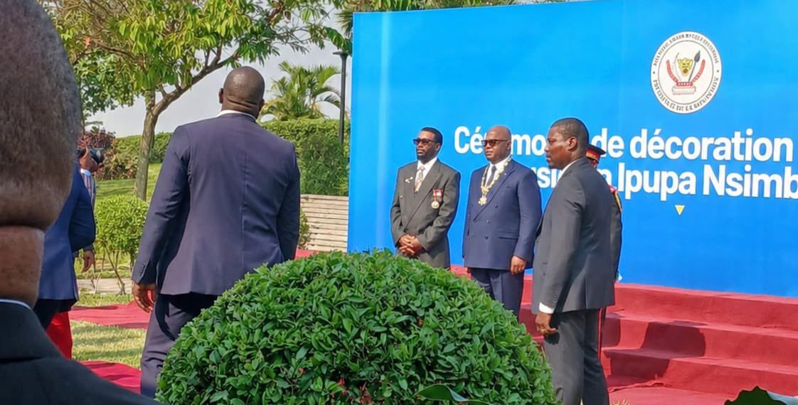 De la scène aux honneurs de la République : Félix Tshisekedi élève Fally Ipupa au sommet des honneurs nationaux