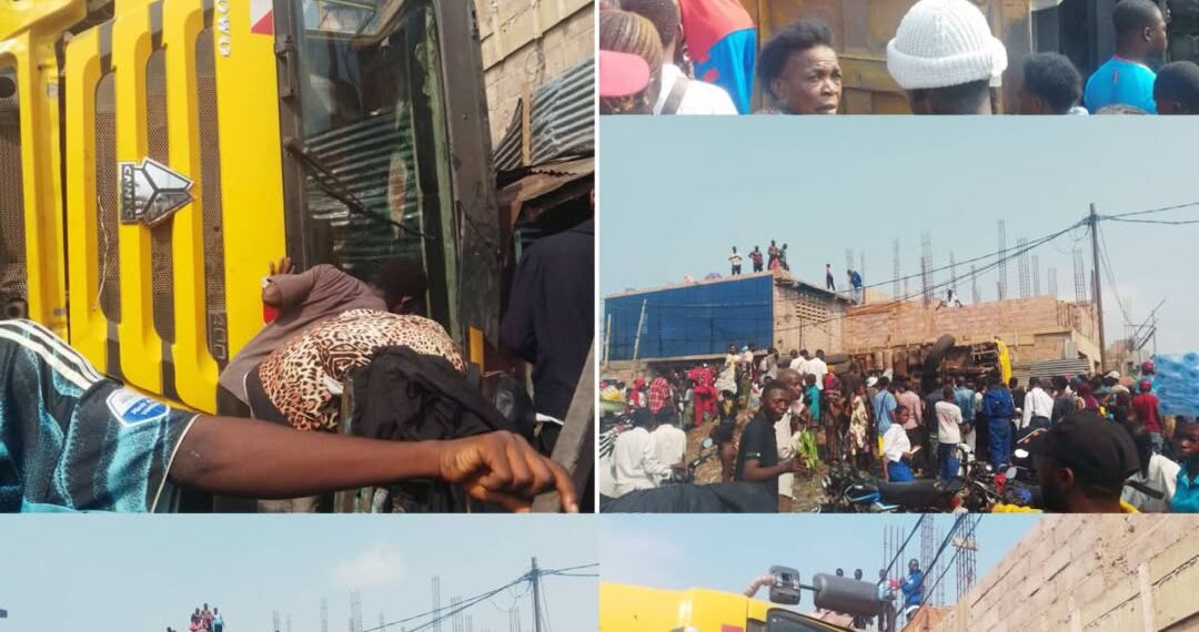 Kinshasa : deux morts et un blessé dans le renversement d’un camion-benne à Selembao