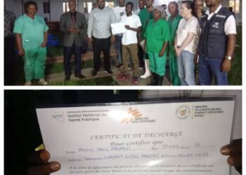 Ebola à Kisangani : premier patient guéri, un signal d’espoir dans une riposte encore sous haute vigilance