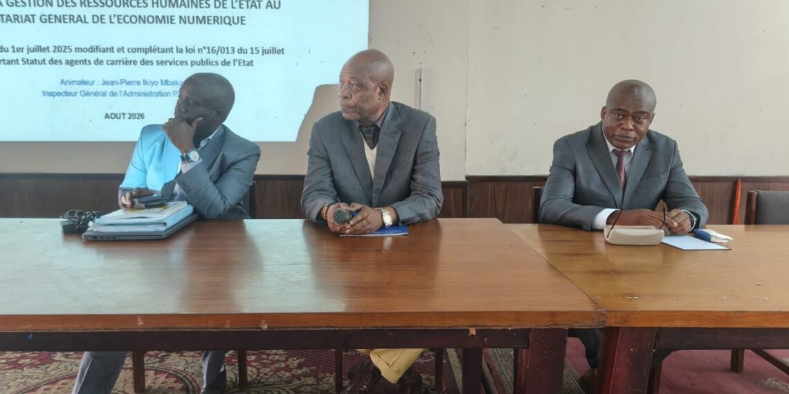 Économie numérique : le SG François Blaise Mateta lance la formation de 580 agents pour accélérer la transformation digitale de la RDC