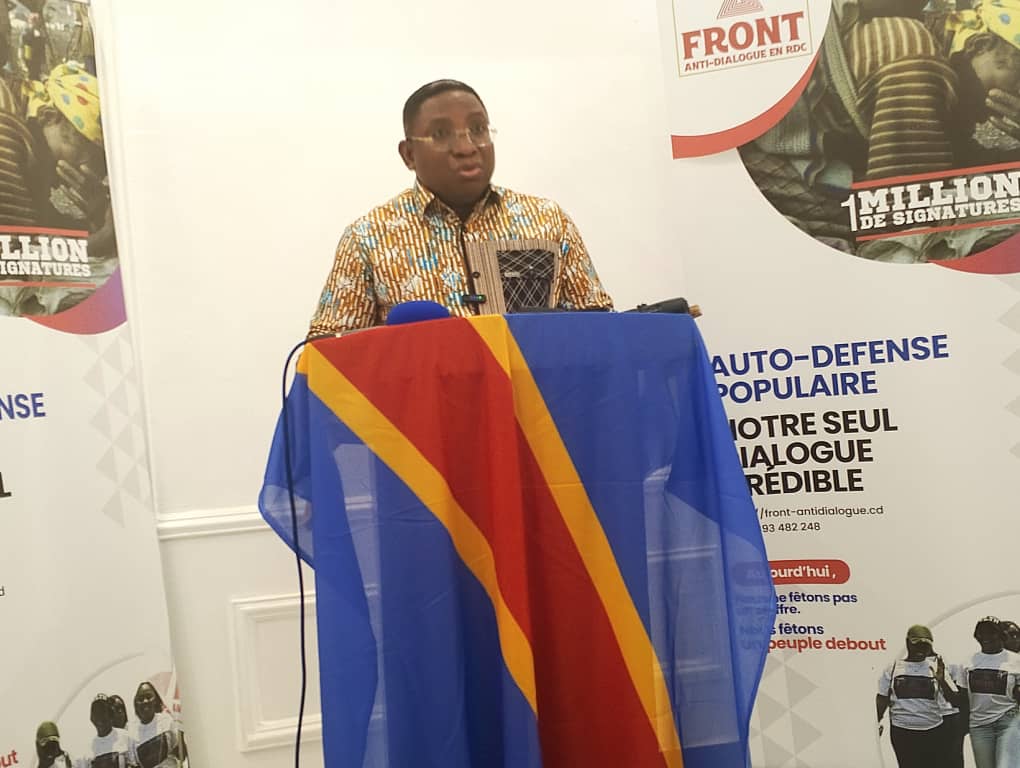 Dialogue national : le Front Anti-Dialogue salue le ralliement de Félix Tshisekedi à sa position sur l’exclusion de l’AFC/M23 et la justice transitionnelle