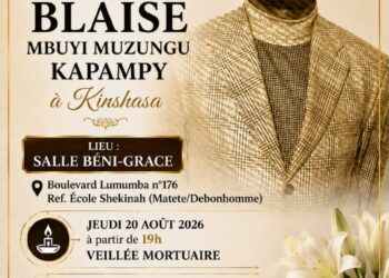 Kinshasa : la famille Mbuyi annonce les obsèques de Blaise Mbuyi Muzungu Kapampy