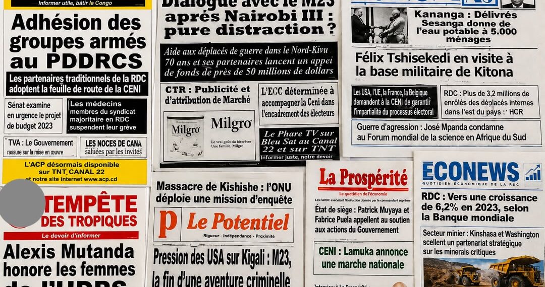 Revue du jeudi 20 août