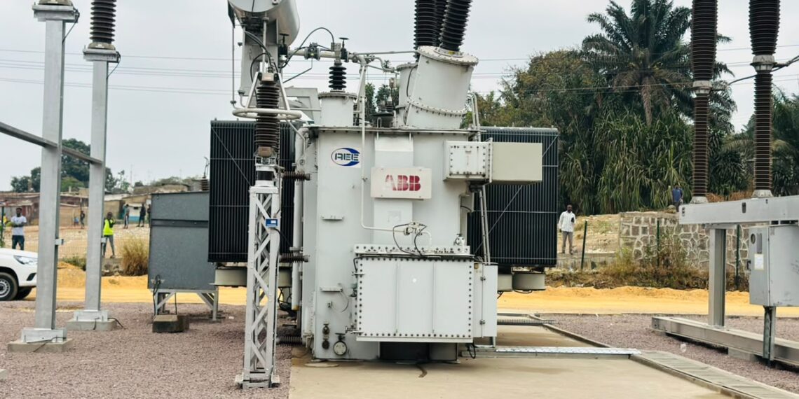 Snel: stabilisation de la fourniture en électricité, Teddy Lwamba en visite au poste de Makala
