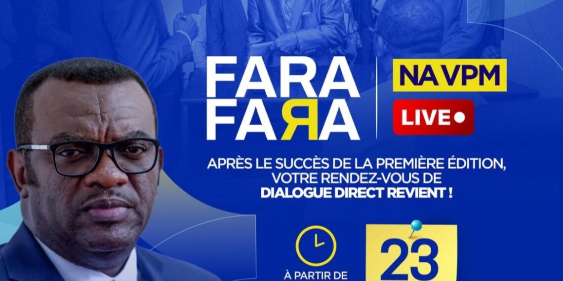Fara Fara na VPM : Jean-Pierre Lihau donne rendez-vous aux agents publics ce mercredi 23 septembre