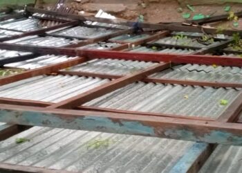 Tshopo : une pluie accompagnée de vents violents cause d’importants dégâts matériels à Kisangani.