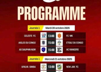 Linafoot L1 : Vita Club, Lupopo et les Aigles du Congo à l’affiche de la première journée