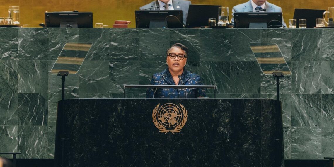 RDC – ONU : Judith Suminwa veut gouverner l’intelligence artificielle sans Internet ni électricité