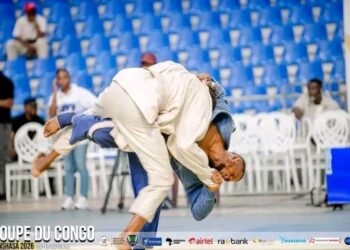 KINSHASA : La Coupe du Congo de judo se poursuit dans une ambiance électrique au stade des Martyrs