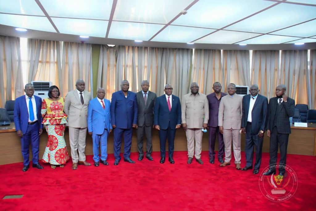 Les élus du Kasaï central soumettent les problèmes de leur province au Premier Ministre Jean-Michel Sama Lukonde