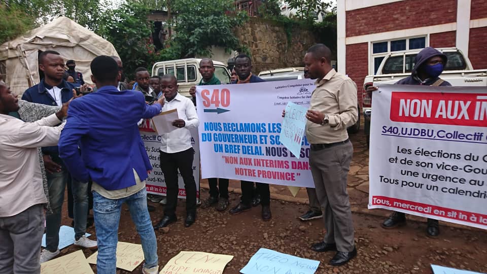 Sud-kivu : marche pour exiger le départ du gouverneur réhabilité et l’organisation de l’élection d’un nouveau gouverneur à Bukavu