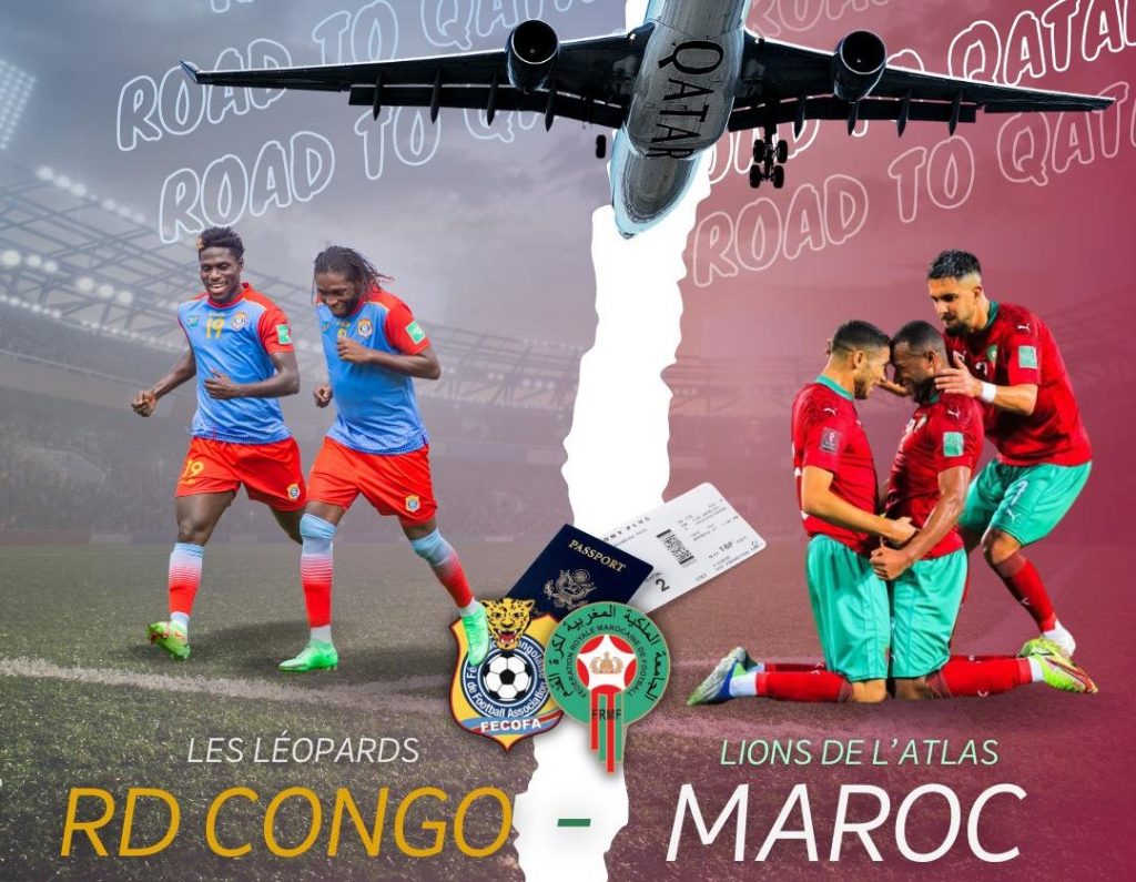Barrages Mondial Qatar 2022: Maroc-RDC change officiellement de date