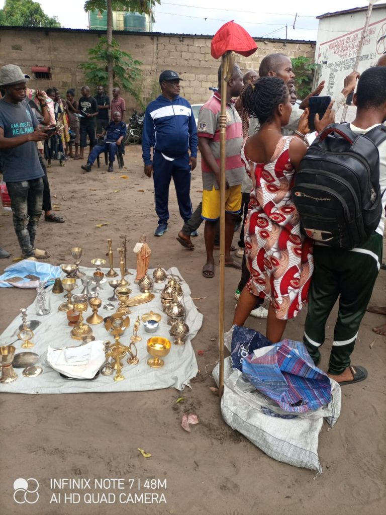 Archidiocèse de Kinshasa : la chancellerie ne s’est toujours pas  prononcée sur les objets sacrés récupérés des mains des malfrats(vidéos)
