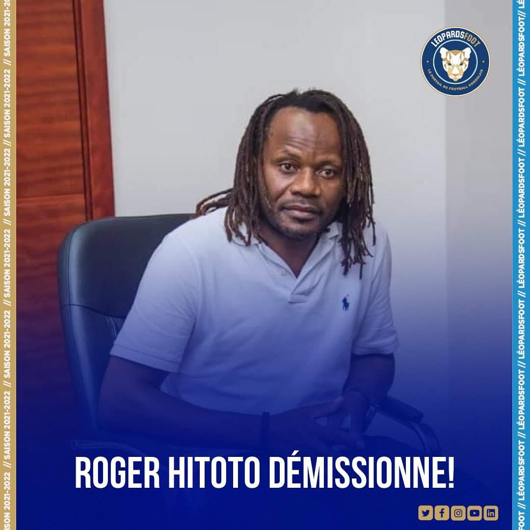 Urgent: Roger Hitoto démissionne !